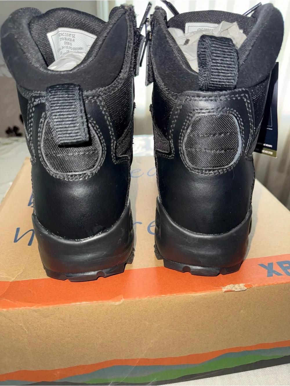 5.11 Tactical Black Leather & Fabric Boots
